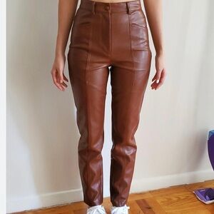 Aritzia Rebel Faux Leather Pant